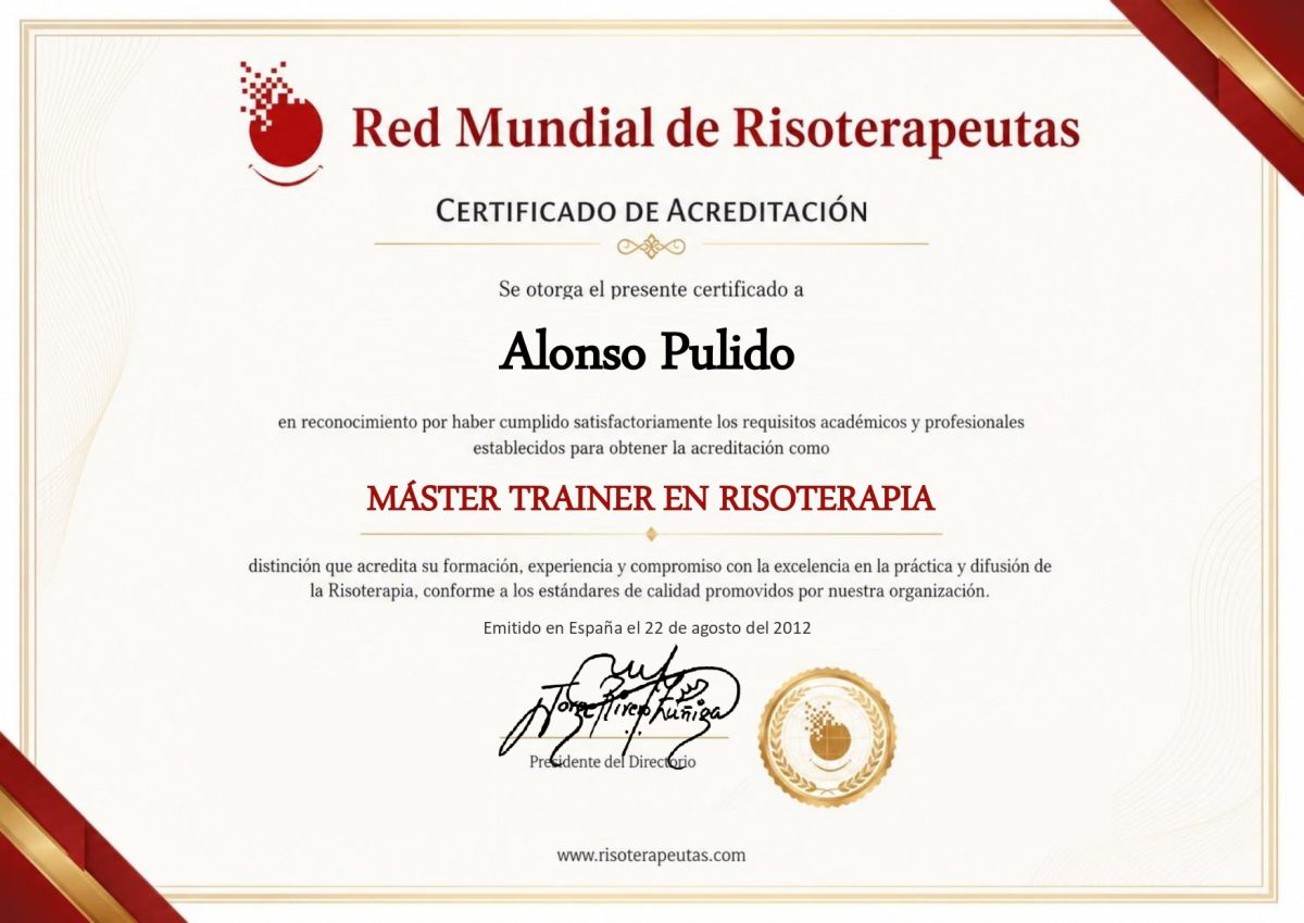 Certificado de Acreditación - Alonso Pulido