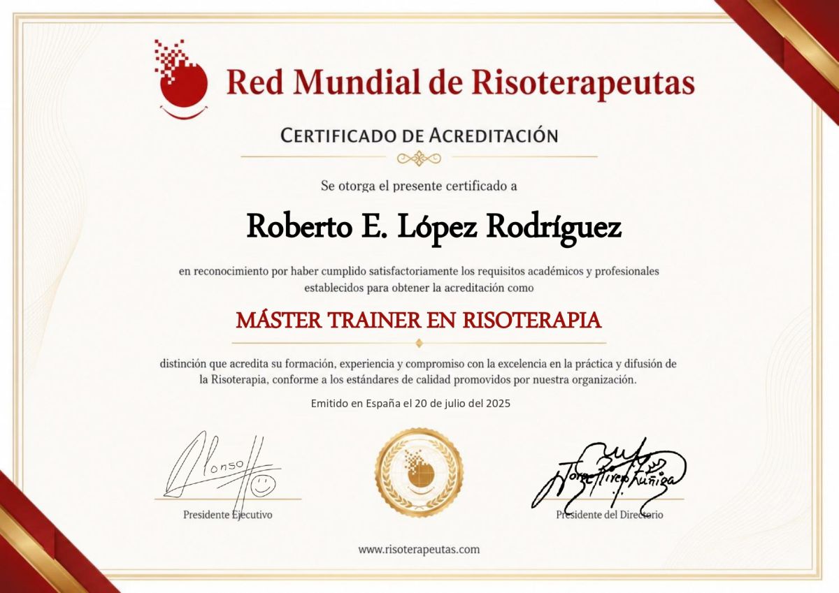 Certificado de Acreditación - Roberto López
