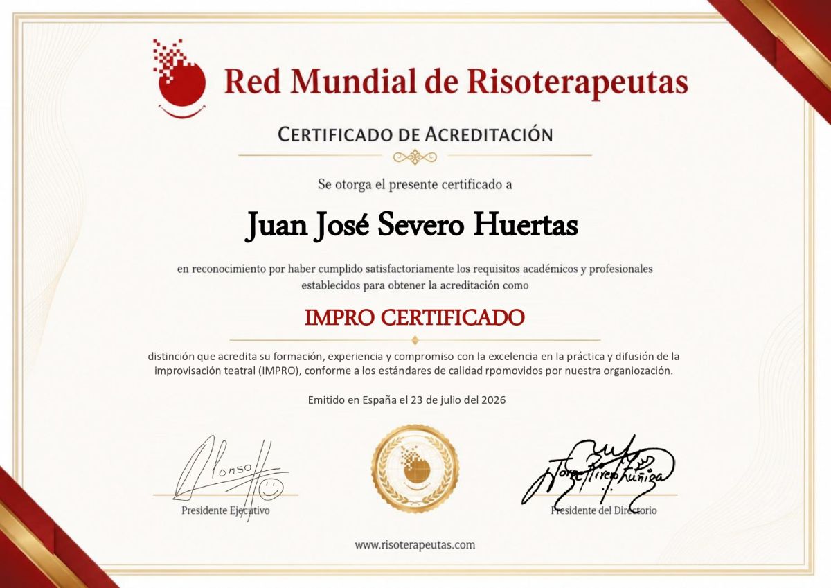 Certificado de Acreditación - Juan José Severo